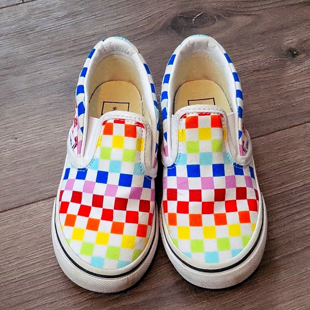 Toddler Rainbow Vans